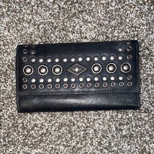 Patricia Nash Studded Italian Leather Women's Wallet